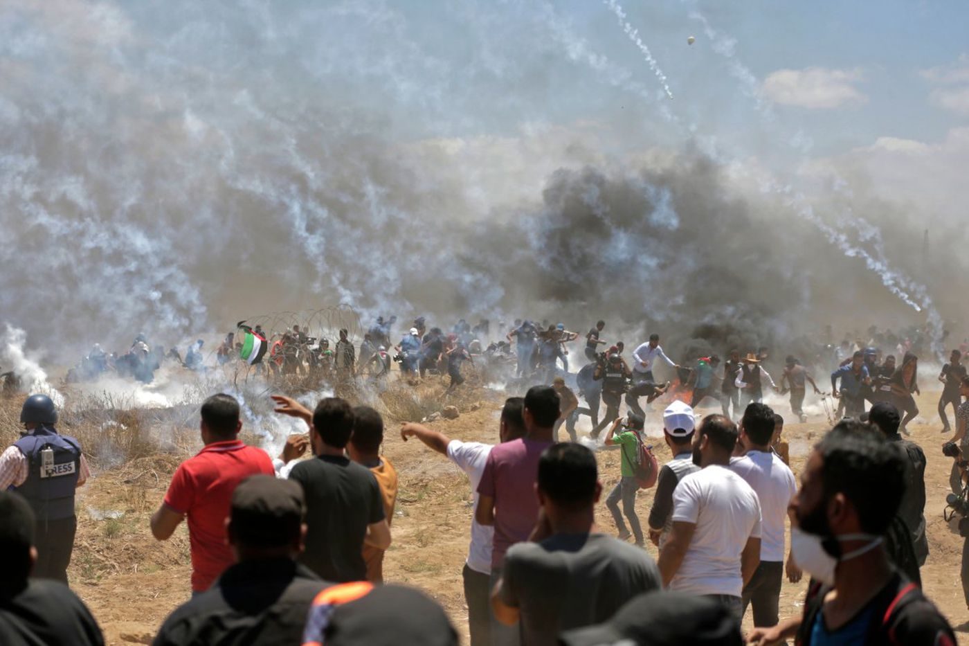 Click to enlarge Gaza strip