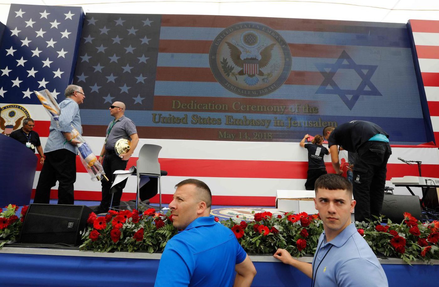 Click to enlarge inauguration of the U.S. Embassy in Jerusalem