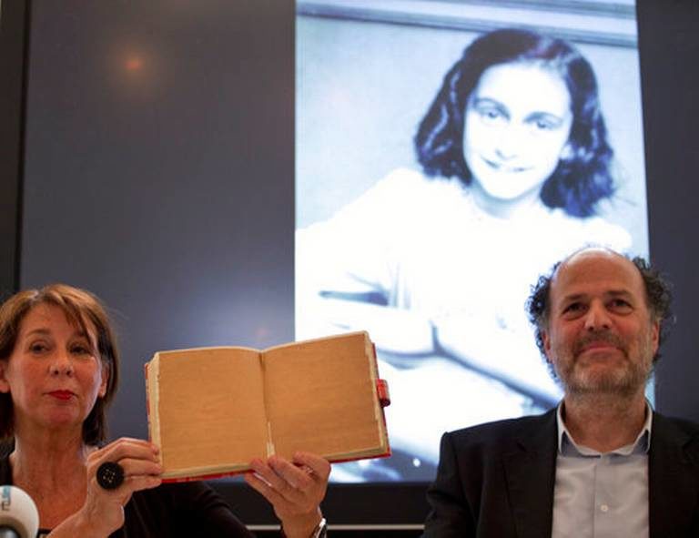 Click to enlarge anne frank diary