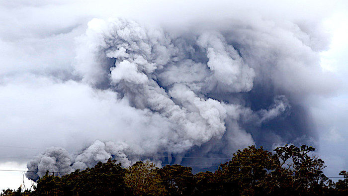 Click to enlarge Kilauea volcano
