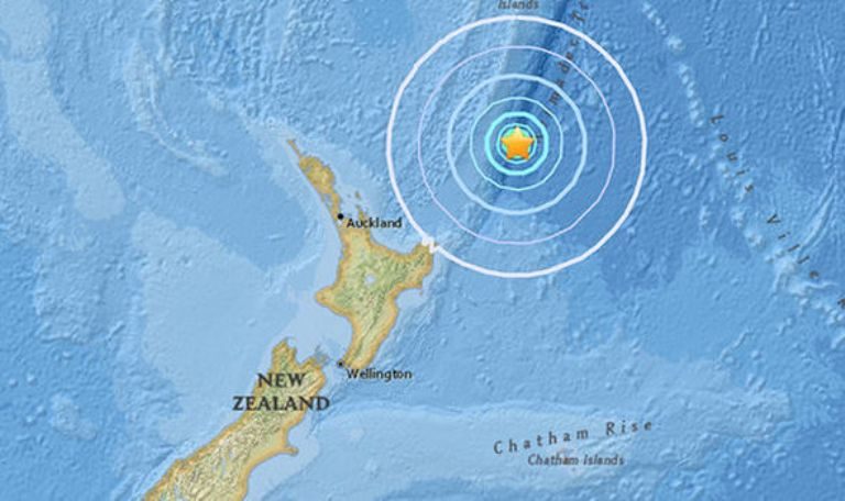 Click to enlarge 6.2 magnitude earthquake hits near the coast of New Zealand