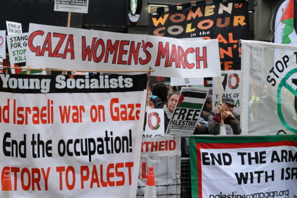 Click to enlarge London Israel Palestine protest