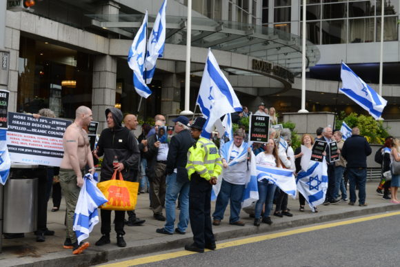 Click to enlarge London Israel Palestine protest