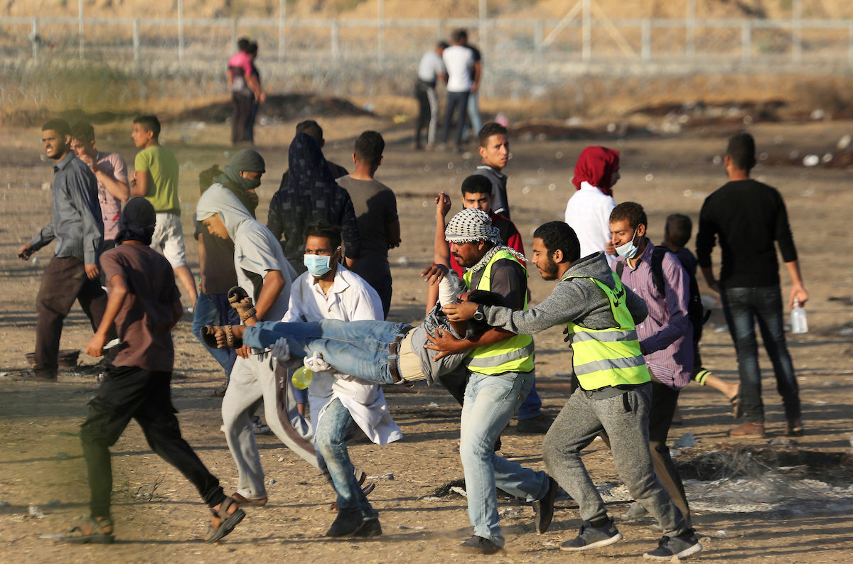 gaza protests