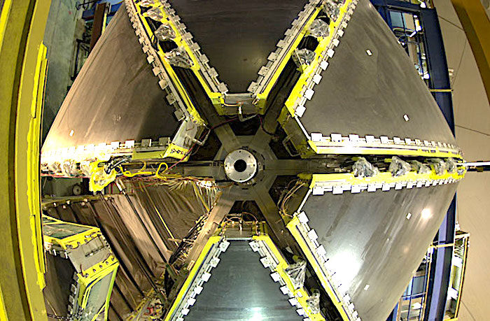 Click to enlarge CLAS detector