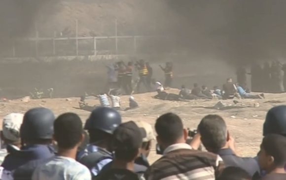 Click to enlarge Paramedics gaza