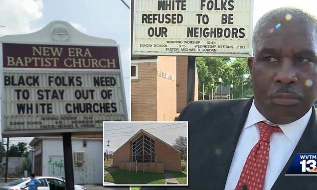Michael Jordan church sign