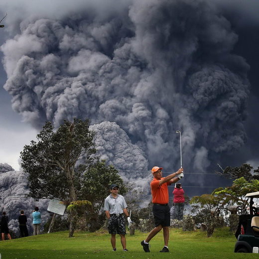 Click to enlarge Volcano in Hawaii