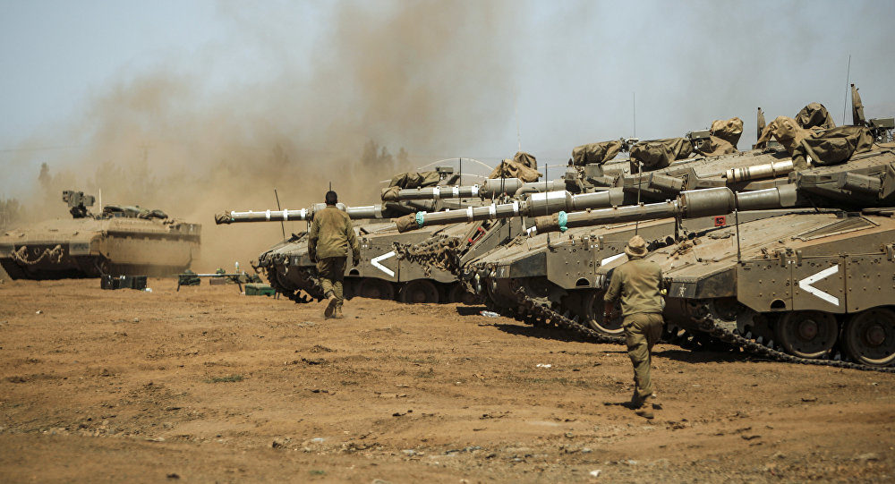 Click to enlarge Israeli tanks