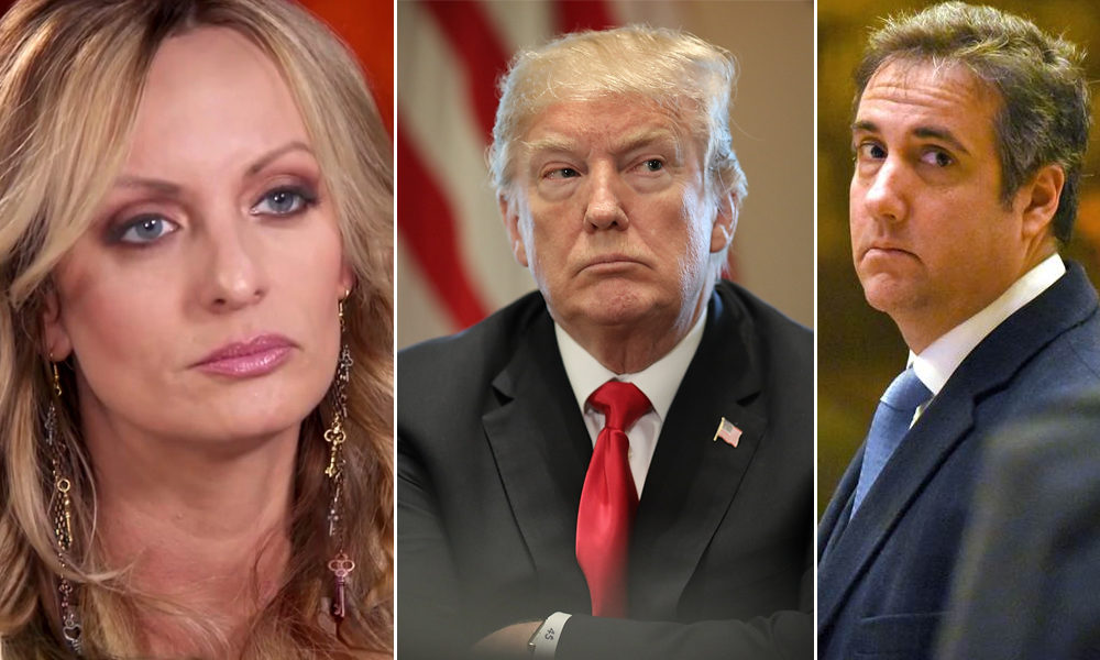 Stormy Daniels, Trump & Cohen
