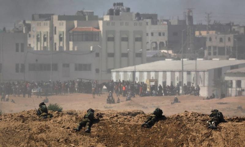 gaz march of return iDF soldiers