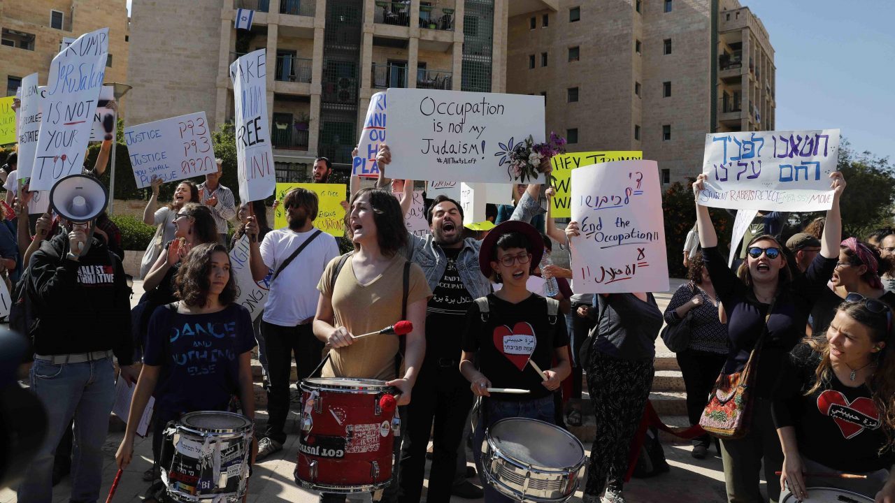jerusalem embassy protests