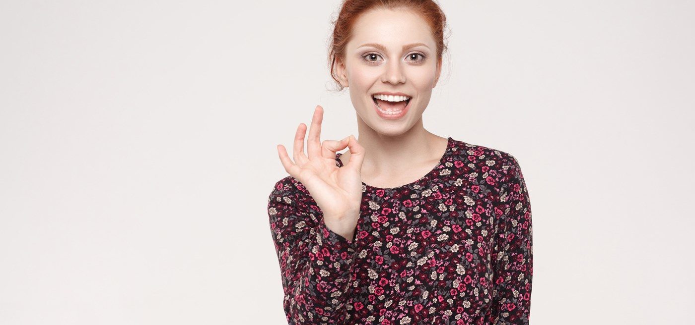happy woman