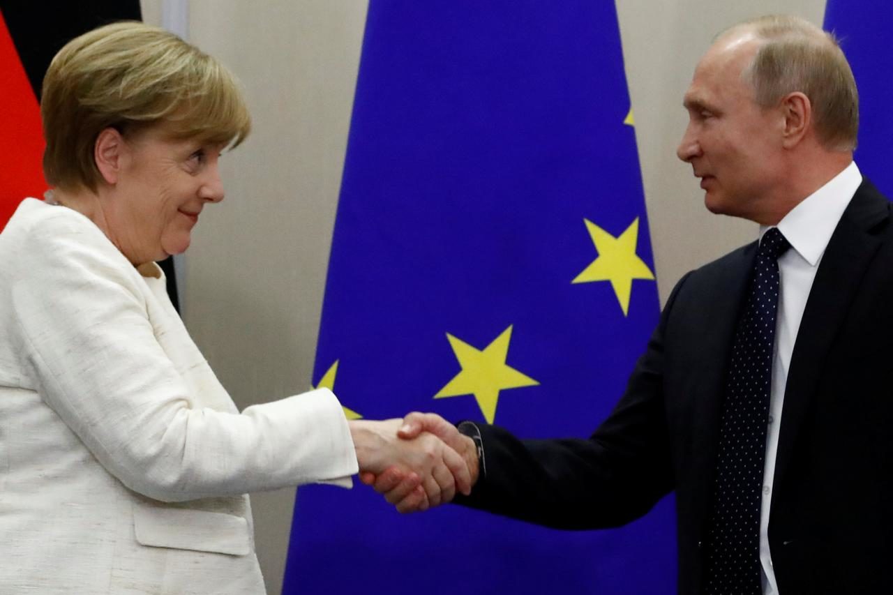 merkel putin