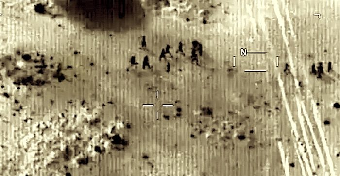 Mission footage