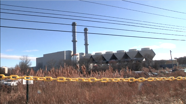 Fracking plant