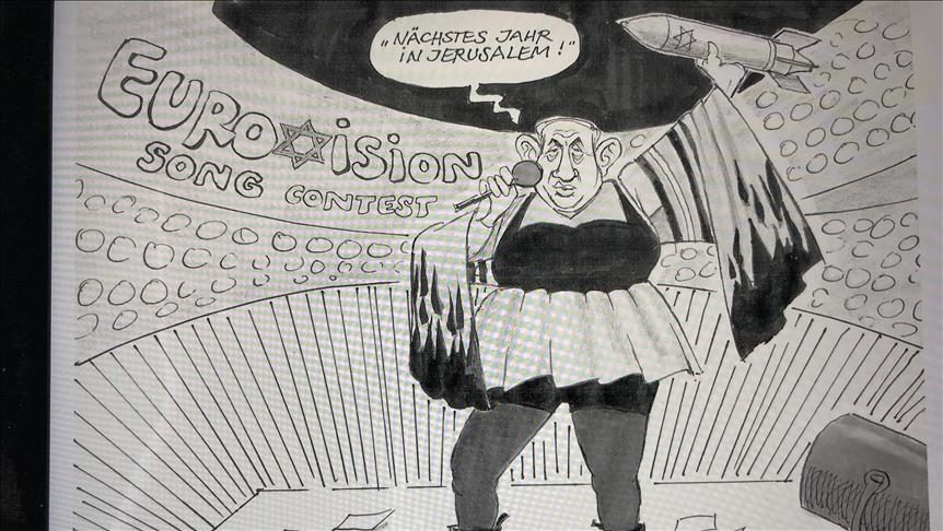 Netanyahu caricature
