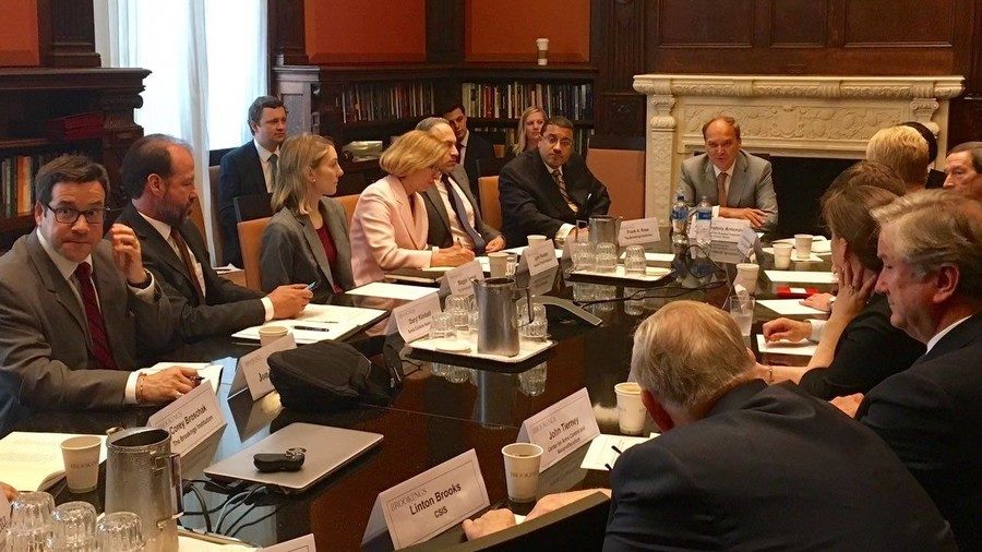 diplomatic meeting