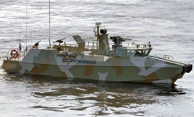 The Raptor (Project 03160) high-speed patrol boat