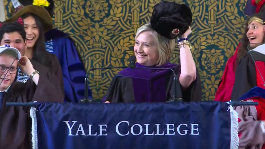 killary yale speech