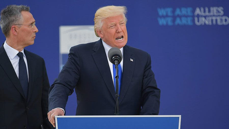 Click to enlarge Trump NATO