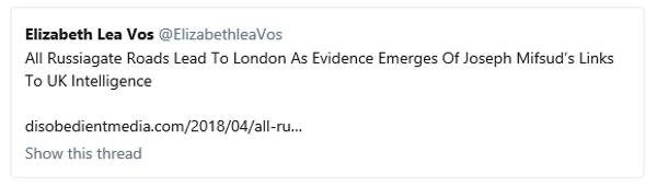 Click to enlarge tweet russiagate mifsud
