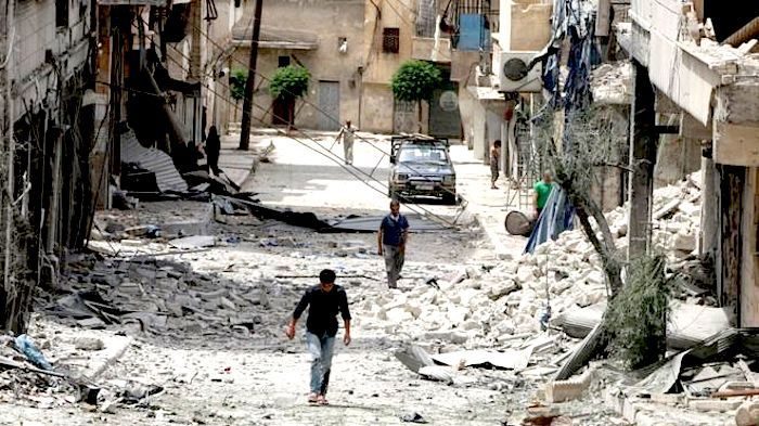 Click to enlarge Syria devastation
