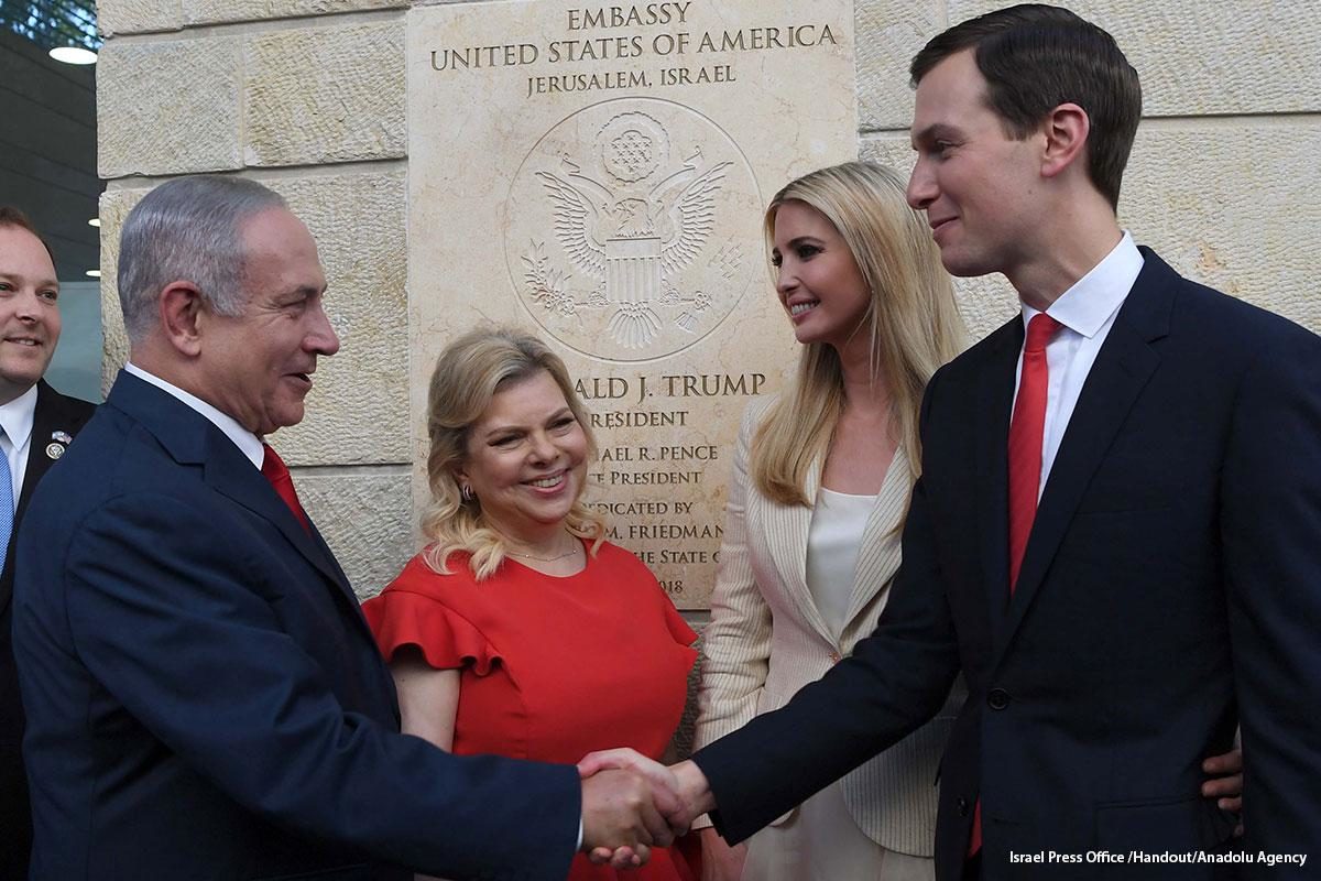 Jared Kushner Benjamin Netanyahu