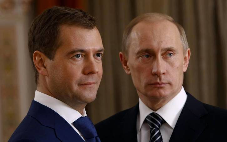 Putin Medvedev