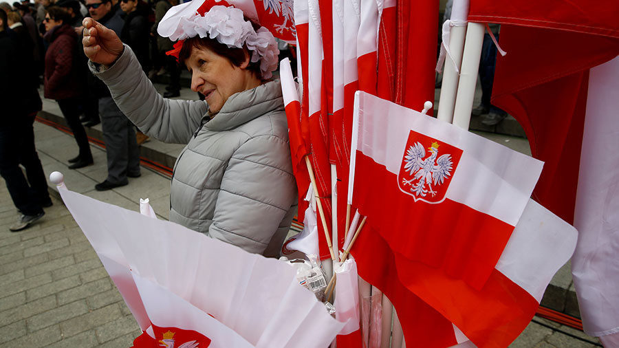 poland polish flag