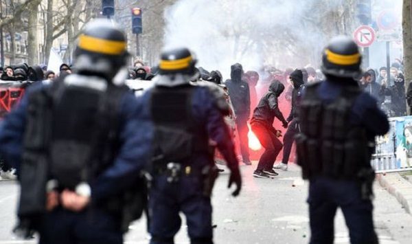 Paris protest violence