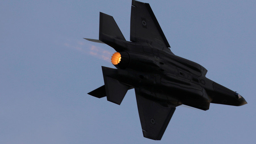 Click to enlarge Israeli Air Force F-35 fighter jet