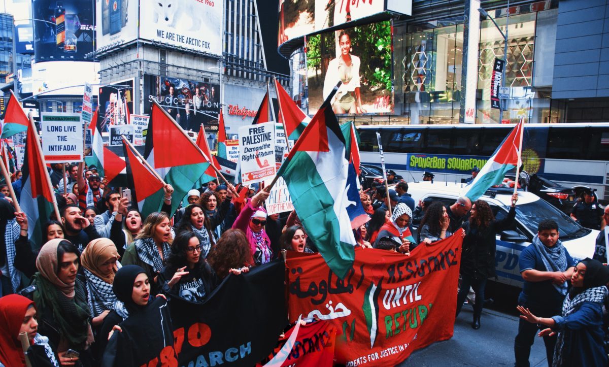 New Yorkers support Gaza May  2018
