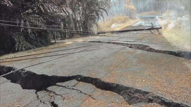 hawaii road fissures