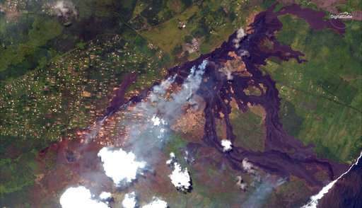 Click to enlarge Satellite Image Hawaii