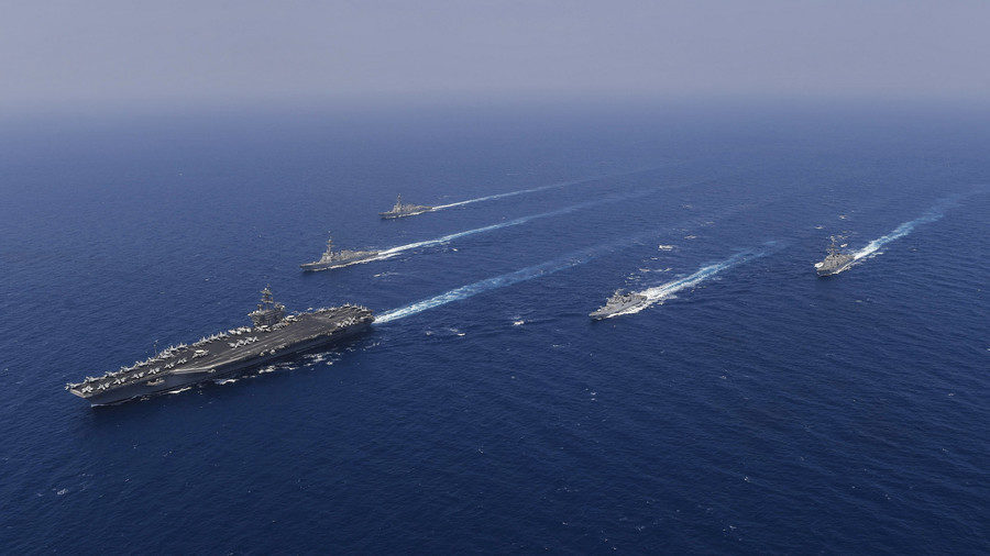 Theodore Roosevelt strike group US Navy