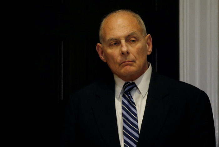 El secretario de la Casa Blanca, John Kelly