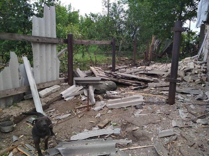 Ukrainian shelling of Gorlovka, Donbass