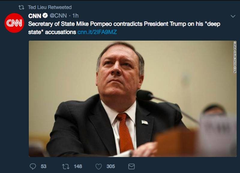 pompeo tweet
