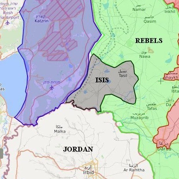 Syrian army liberating  three main commercial roads linking Damascus with Amman