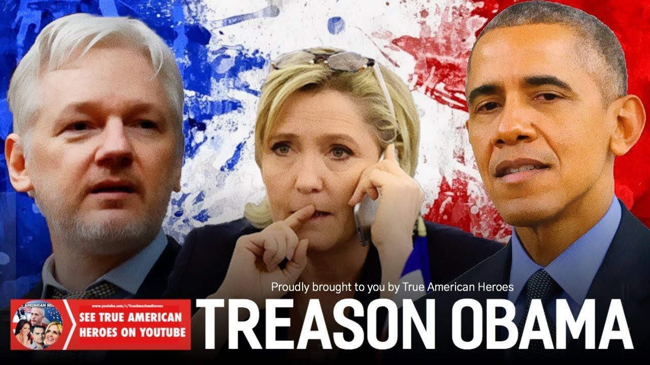 Assange Marine LaPen Obama
