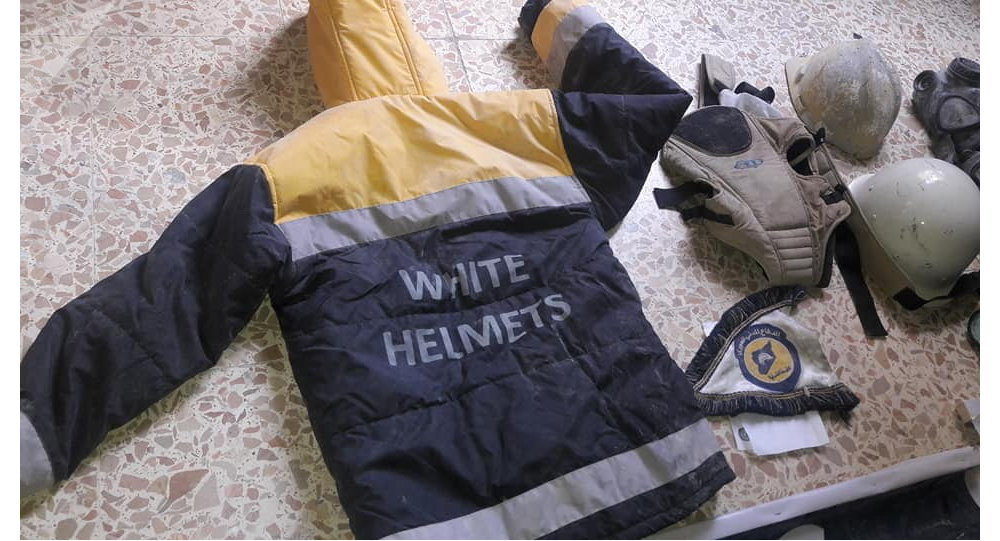 White Helmets jacket