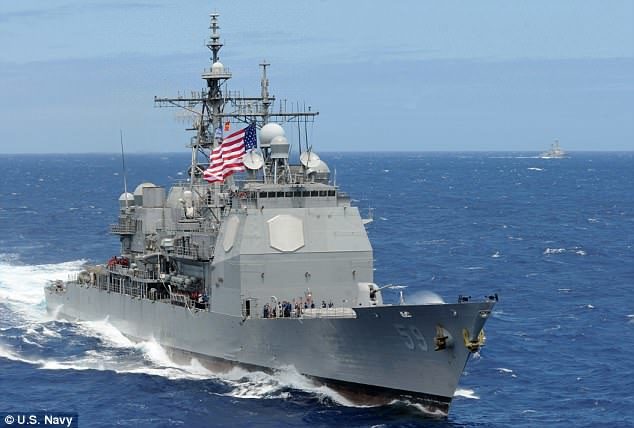 Click to enlarge The USS Princeton UFO contact