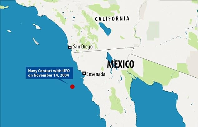 Baja California coast UFO