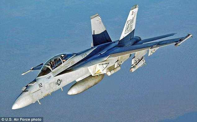Click to enlarge F/A-18F super hornet UFO contact