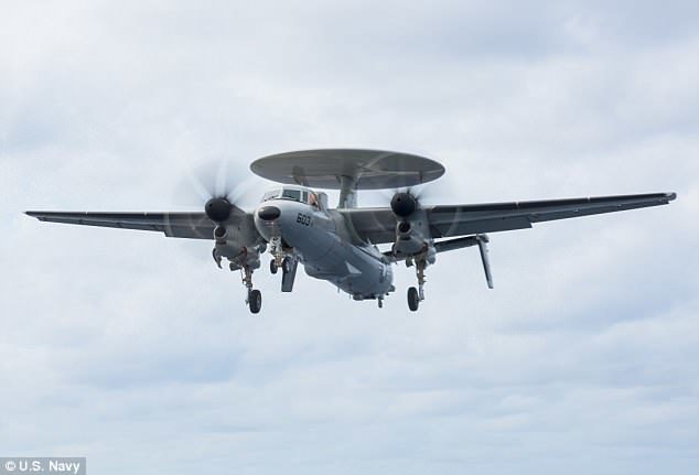 E-2C Hawkeye plane UFO contact