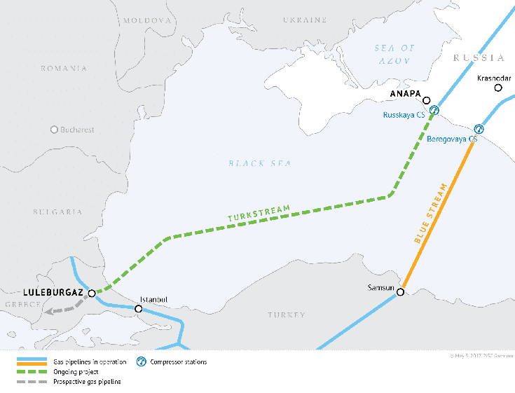 Turkstream pipeline Turkish Stream