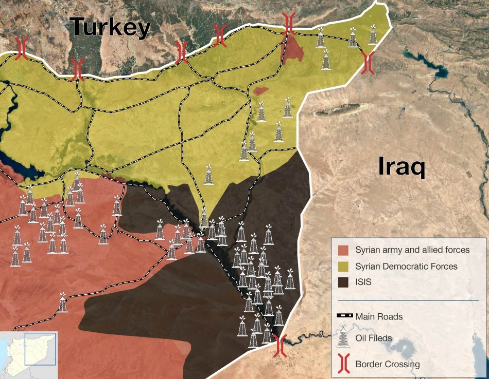 Click to enlarge Deir ez-Zor Deir Ezzor oil fields