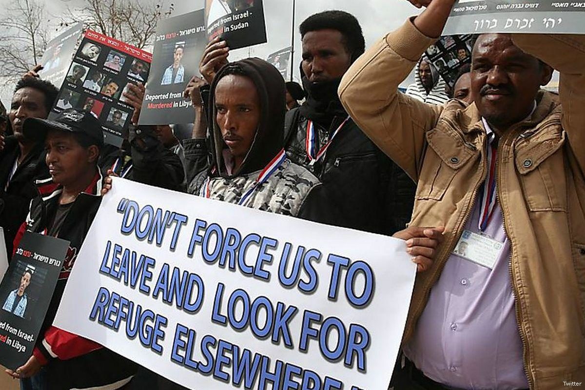 Click to enlarge israel african refugees
