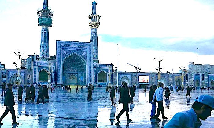 Click to enlarge Reza Shrine